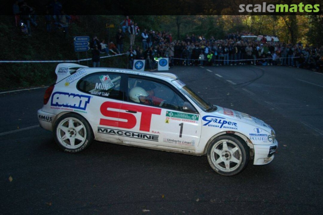 Boxart Toyota Corolla WRC (K-AM 5070) "ST" MF012 M.F modellismo Boxart Toyota Corolla WRC (K-AM 5070) "ST" MF012 M.F modellismo
