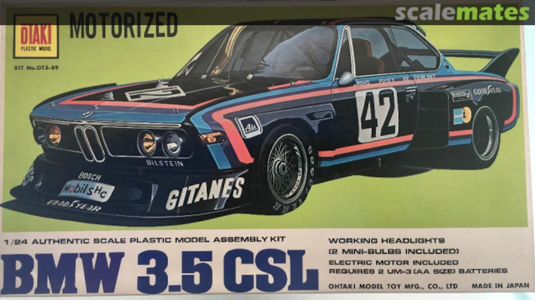 Boxart BMW 3.5 CSL OT3-89 Otaki