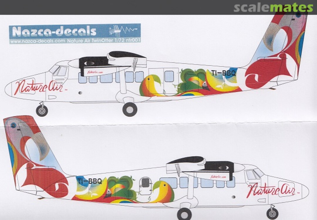 Boxart Nature Air (Twinotter) ntr001 Nazca decals Boxart Nature Air (Twinotter) ntr001 Nazca decals
