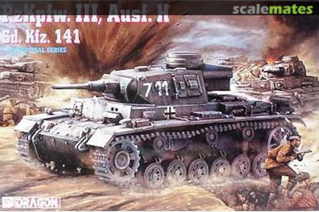 Boxart Panzerkampfwagen III Ausf. H 9029 Dragon Boxart Panzerkampfwagen III Ausf. H 9029 Dragon