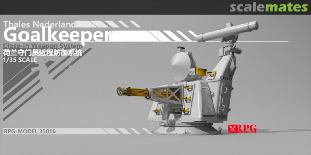 Boxart Goalkeeper Close-In Weapon System 35016 RPG-MODEL Boxart Goalkeeper Close-In Weapon System 35016 RPG-MODEL
