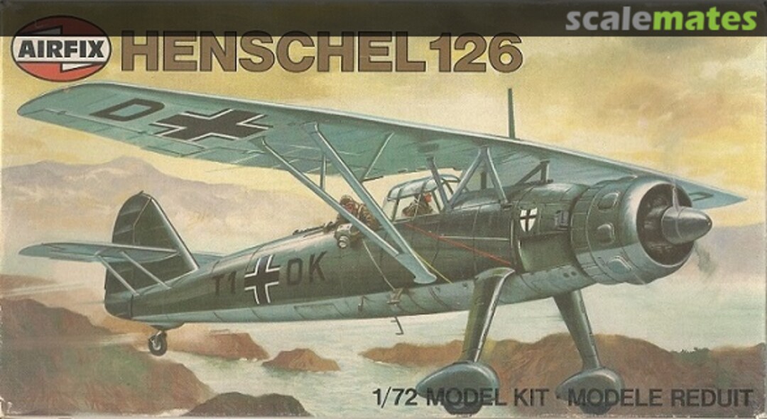 Boxart Henschel Hs-126 9 03028 Airfix Boxart Henschel Hs-126 9 03028 Airfix