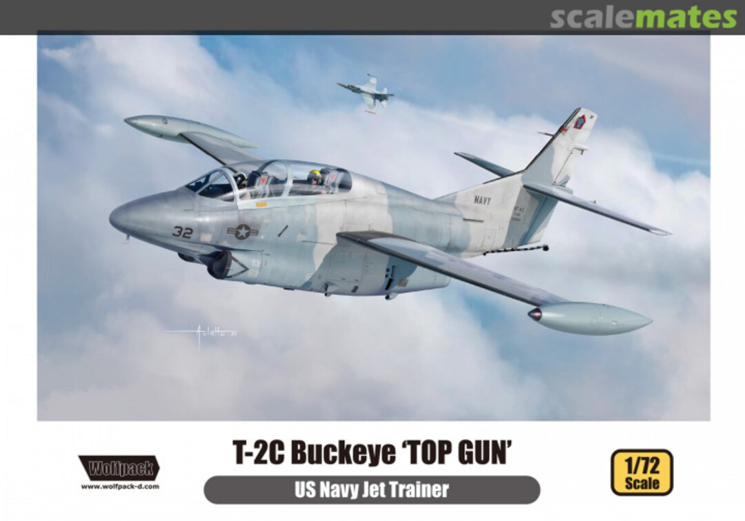 Boxart T-2C Buckeye 'TOP GUN' WP10013 Wolfpack Boxart T-2C Buckeye 'TOP GUN' WP10013 Wolfpack