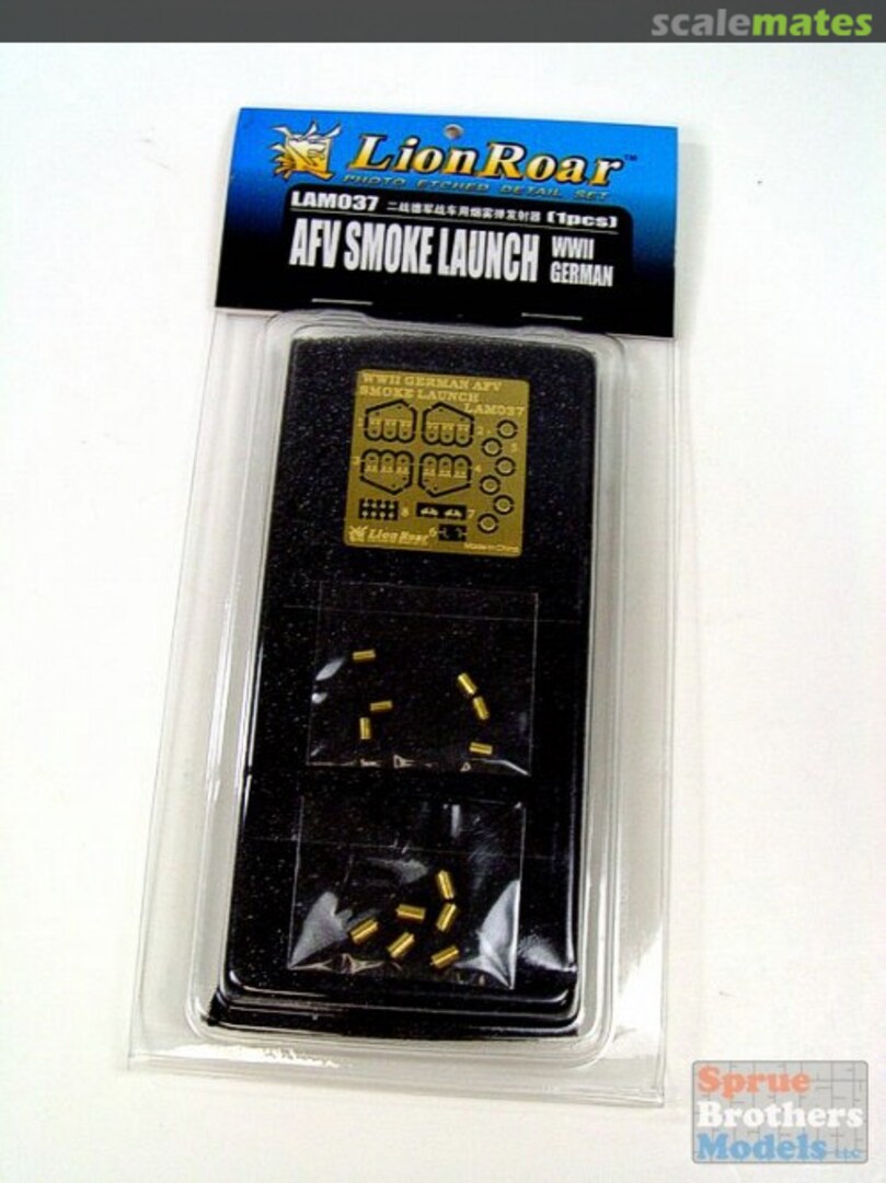 Boxart WWII German AFV Smoke Launcher Set LAM037 Lion Roar Boxart WWII German AFV Smoke Launcher Set LAM037 Lion Roar