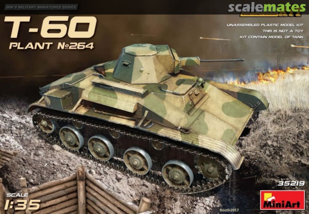Boxart T-60 Plant No. 264 35219 MiniArt