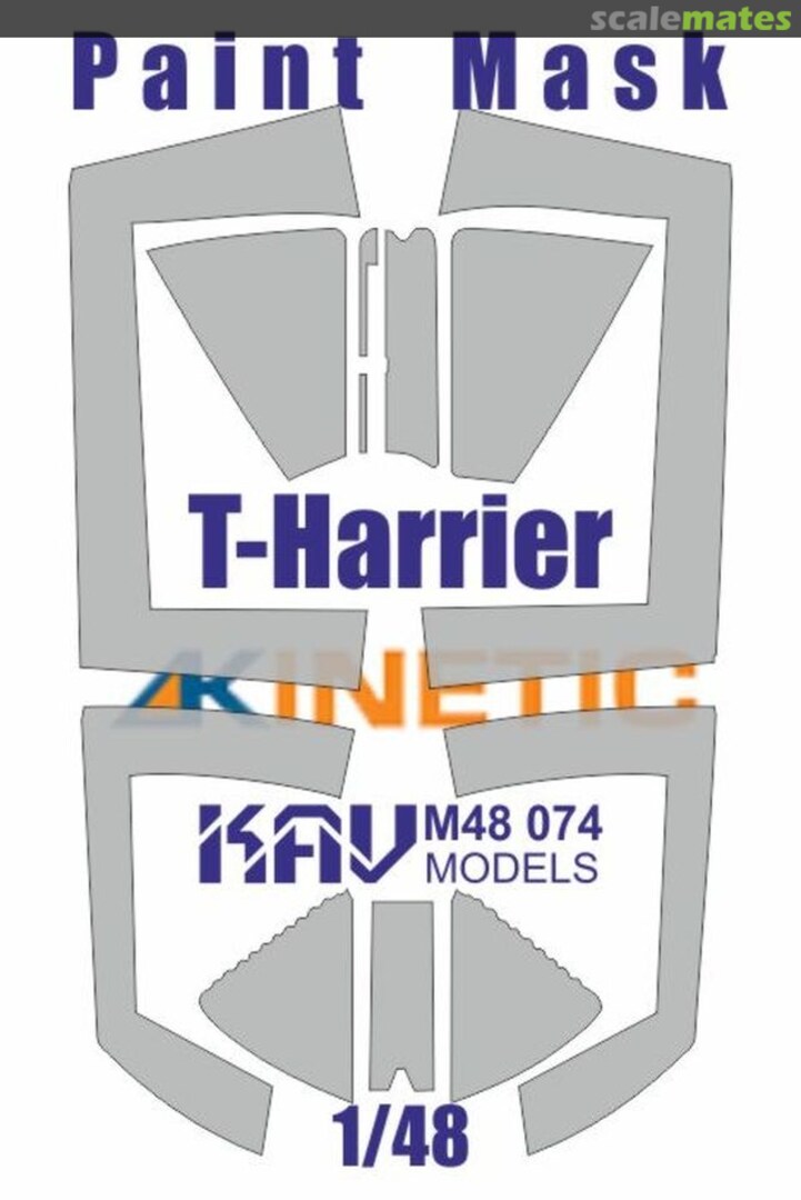 Boxart T-Harrier masks KAV M48 074 KAV models Boxart T-Harrier masks KAV M48 074 KAV models