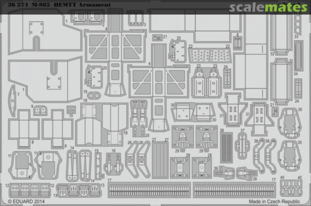 Boxart M-985 HEMTT Armament 36274 Eduard