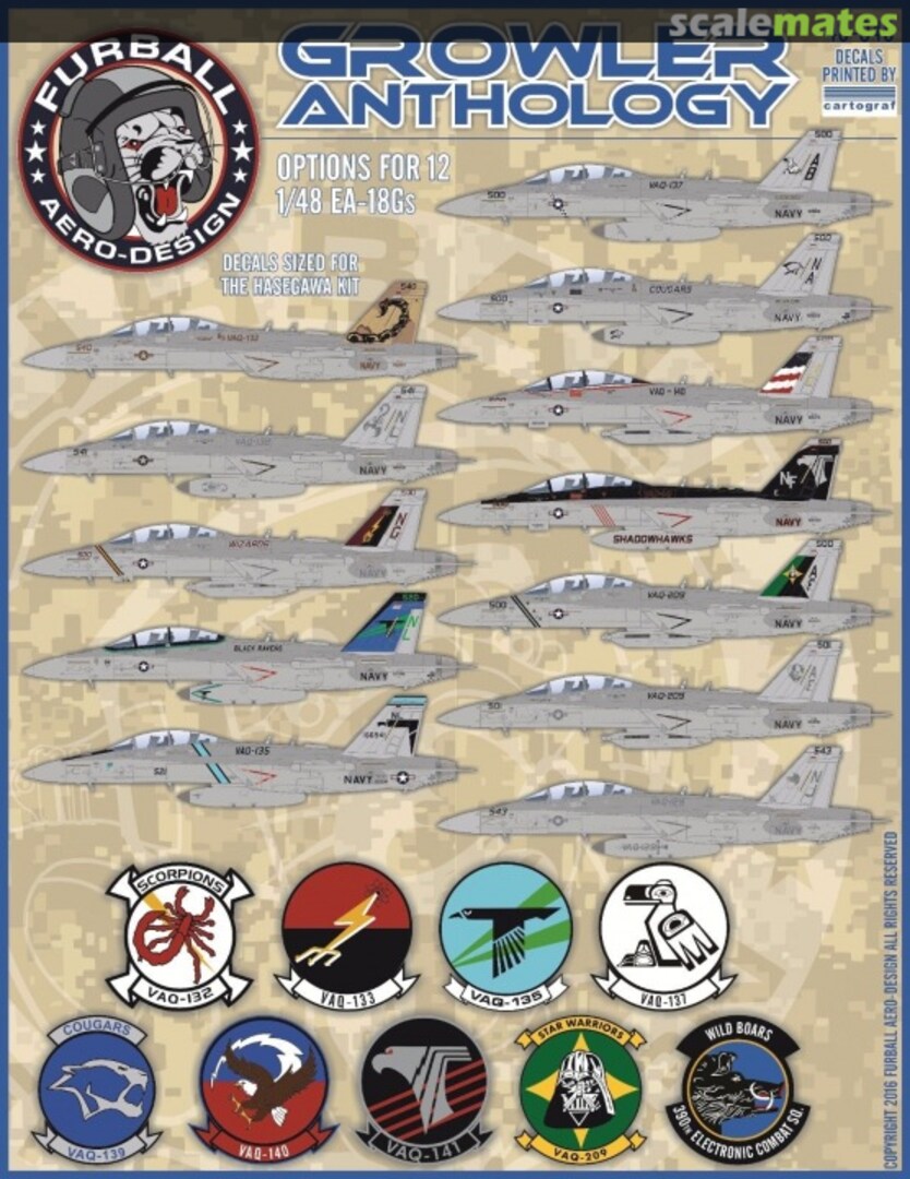 Boxart Growler Anthology 48-048 Furball Aero-Design Boxart Growler Anthology 48-048 Furball Aero-Design