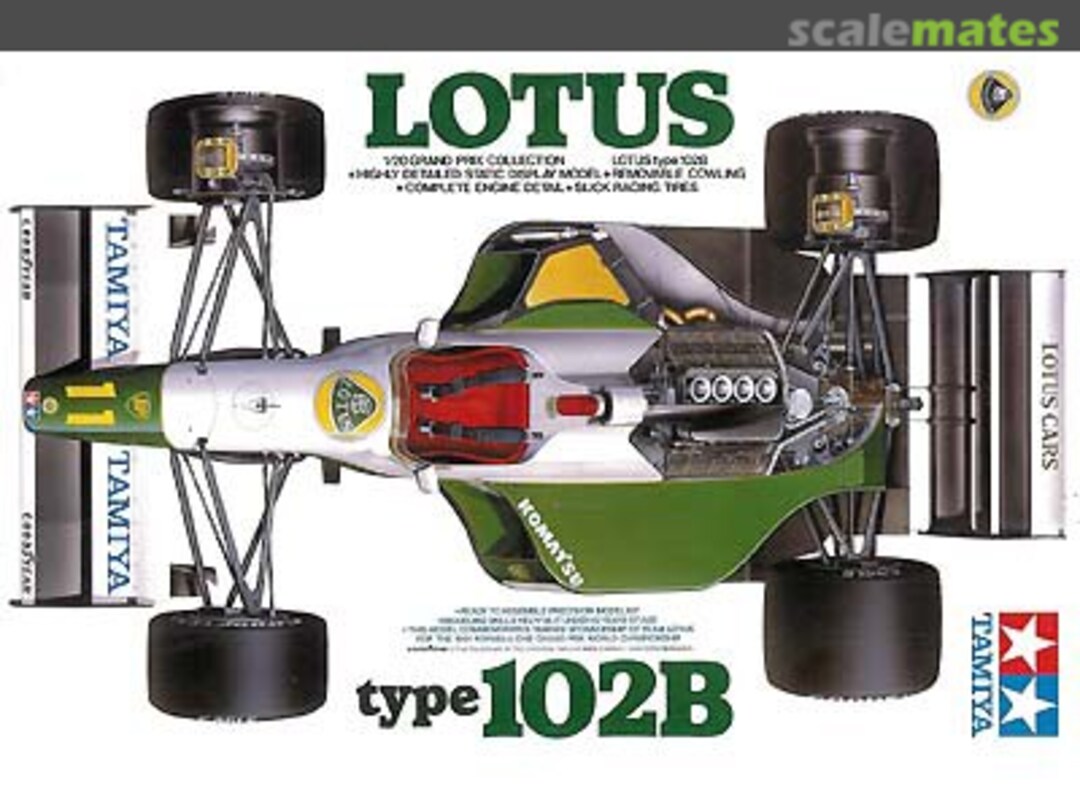 Boxart Lotus 102B 20030 Tamiya Boxart Lotus 102B 20030 Tamiya