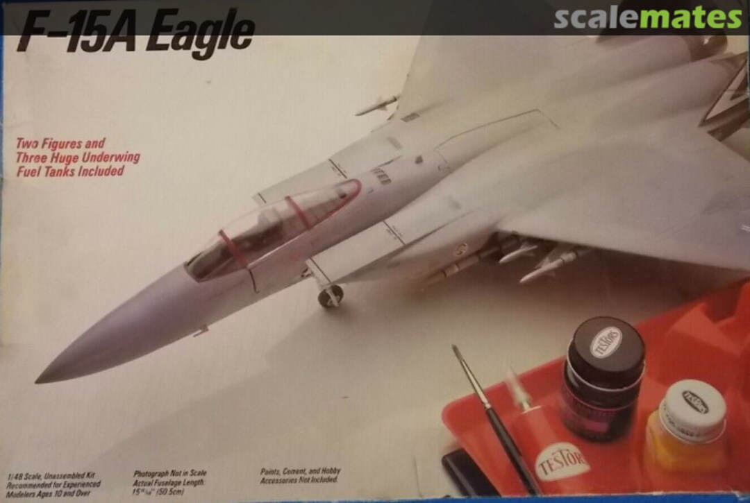 Boxart F-15A Eagle 334 Testors Fujimi Boxart F-15A Eagle 334 Testors Fujimi