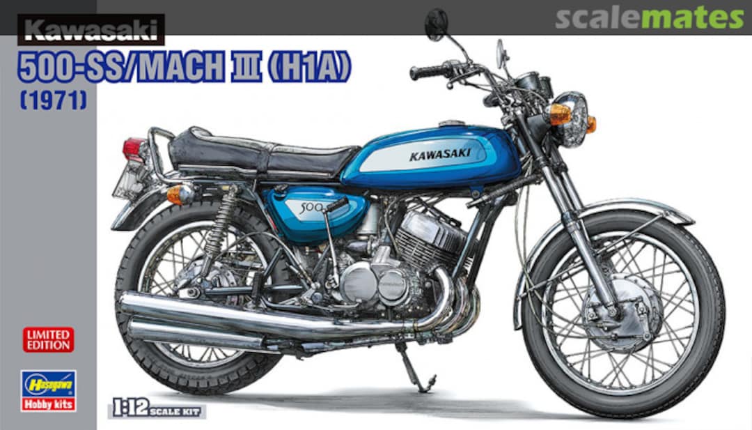 Boxart Kawasaki 500-SS/MACH III (H1A) 21735 Hasegawa