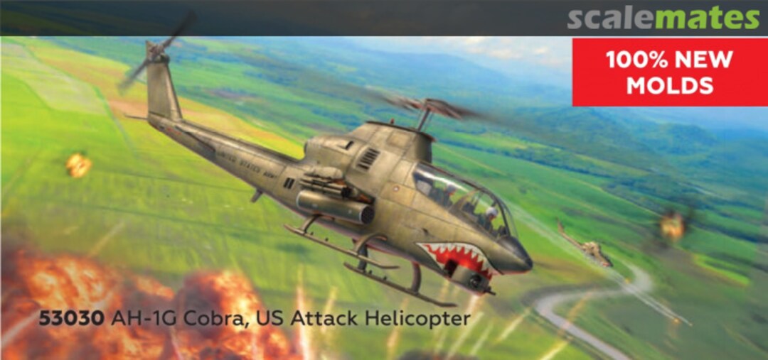 Boxart AH-1G Cobra 53030 ICM Boxart AH-1G Cobra 53030 ICM