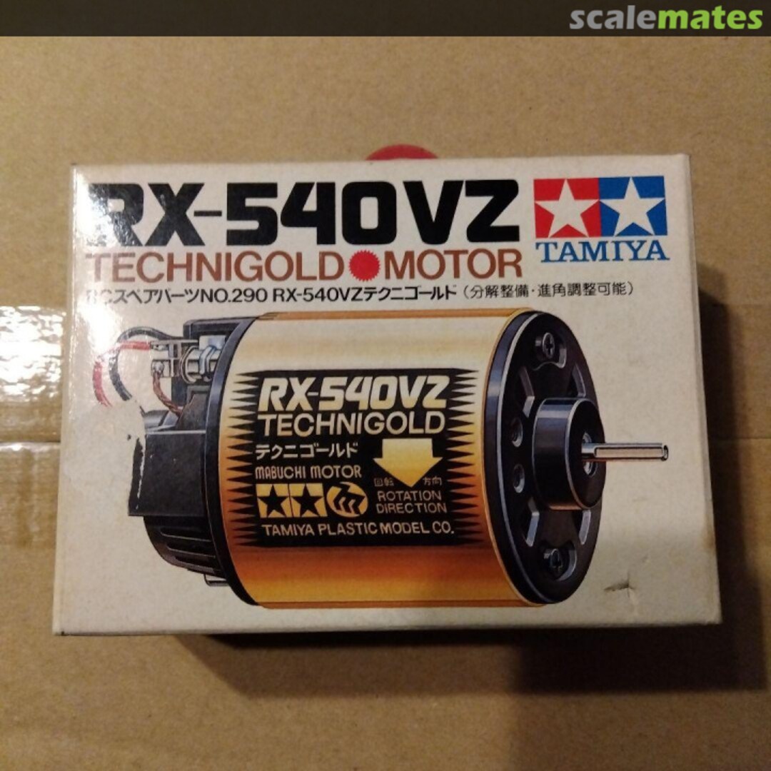 Boxart RX-540VZ Technigold Motor 50290 Tamiya Boxart RX-540VZ Technigold Motor 50290 Tamiya