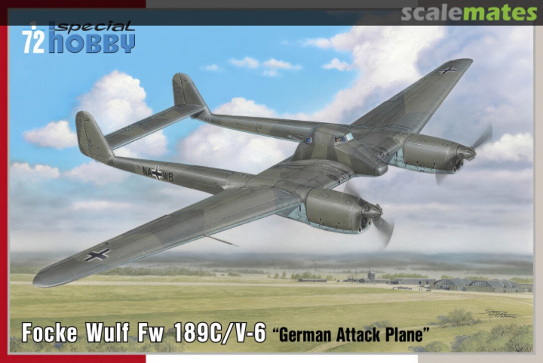 Boxart Focke Wulf Fw 189C/V-6 SH72432 Special Hobby