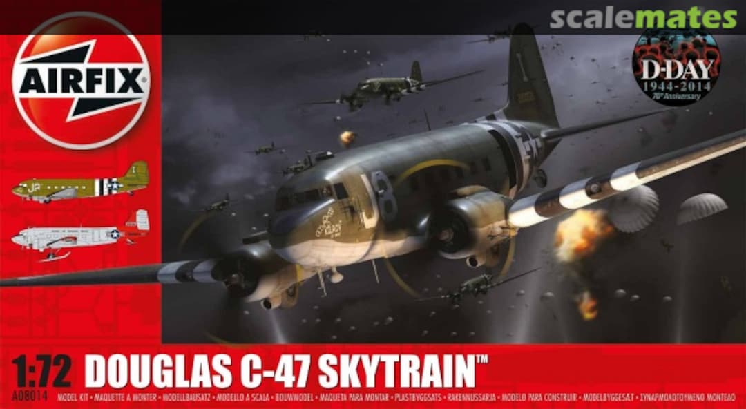 Boxart Douglas C-47 Skytrain A08014 Airfix Boxart Douglas C-47 Skytrain A08014 Airfix