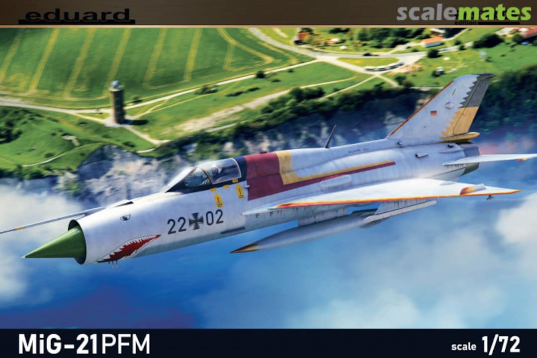 Boxart MiG-21PFM 70144 Eduard Boxart MiG-21PFM 70144 Eduard