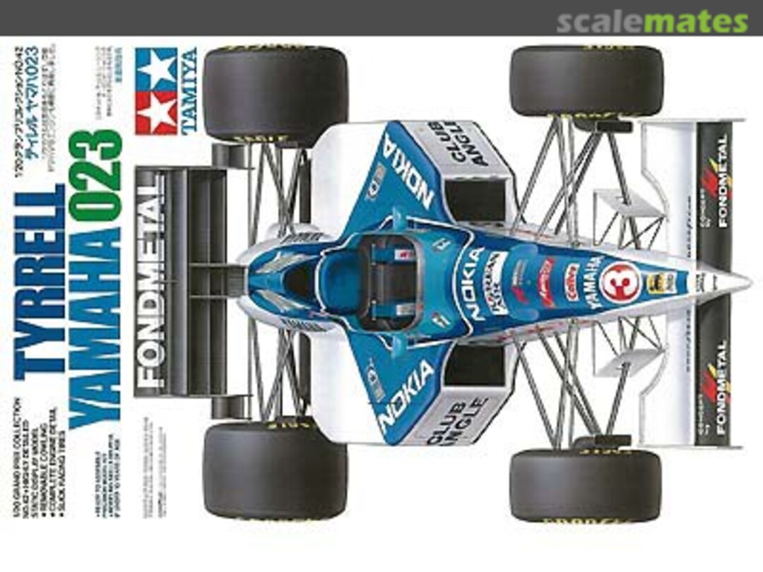 Boxart Tyrrell 023 Yamaha 20042 Tamiya Boxart Tyrrell 023 Yamaha 20042 Tamiya