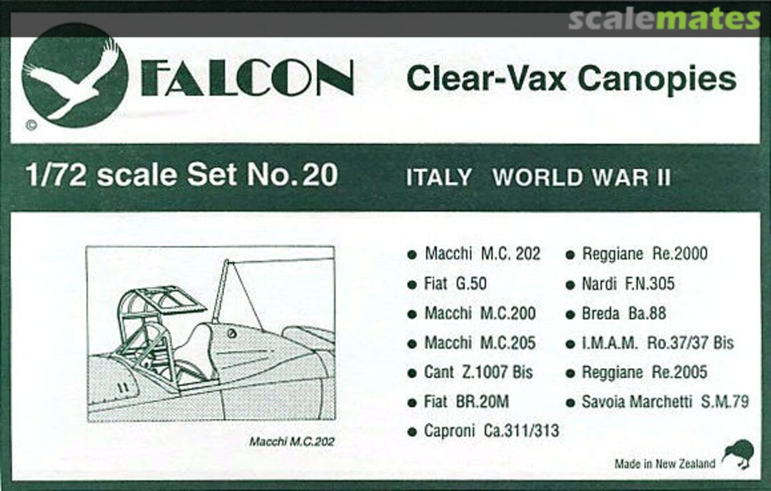 Boxart Italy World War II 20 Falcon