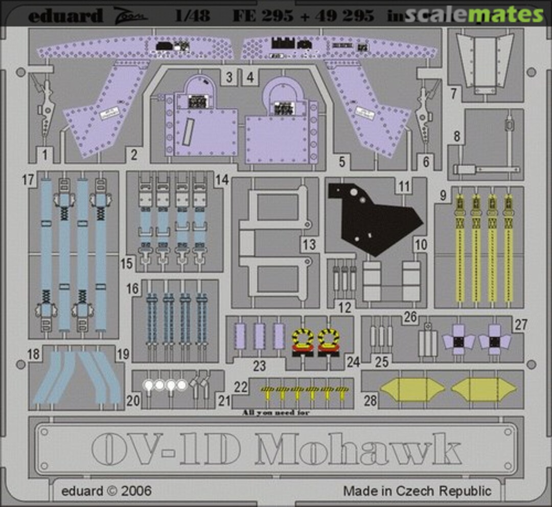 Boxart OV-1D interior 49295 Eduard Boxart OV-1D interior 49295 Eduard