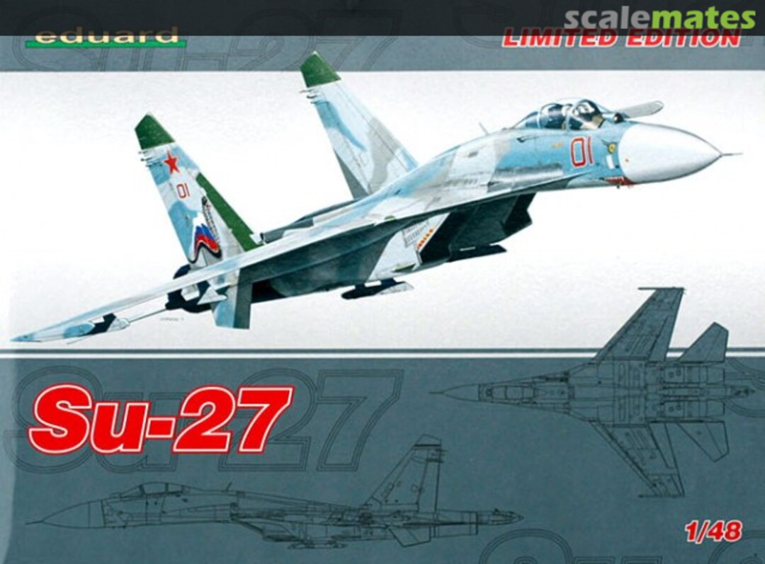 Boxart Su-27 Flanker B 1167 Eduard Boxart Su-27 Flanker B 1167 Eduard