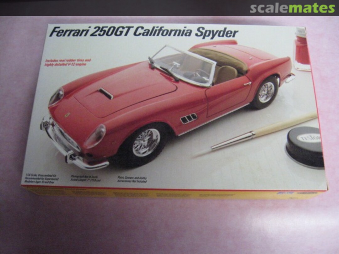 Boxart Ferrari 250GT Spyder California 234 Testors/Italeri