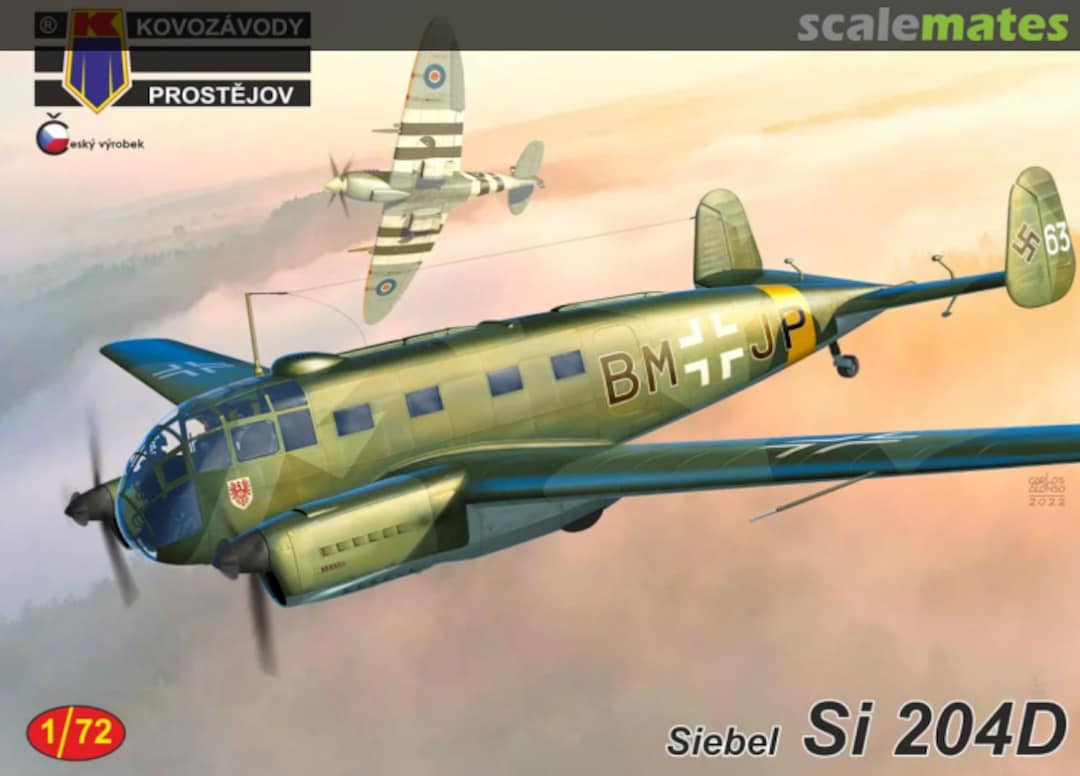 Boxart Siebel Si 204D KPM0331 Kovozávody Prostějov Boxart Siebel Si 204D KPM0331 Kovozávody Prostějov