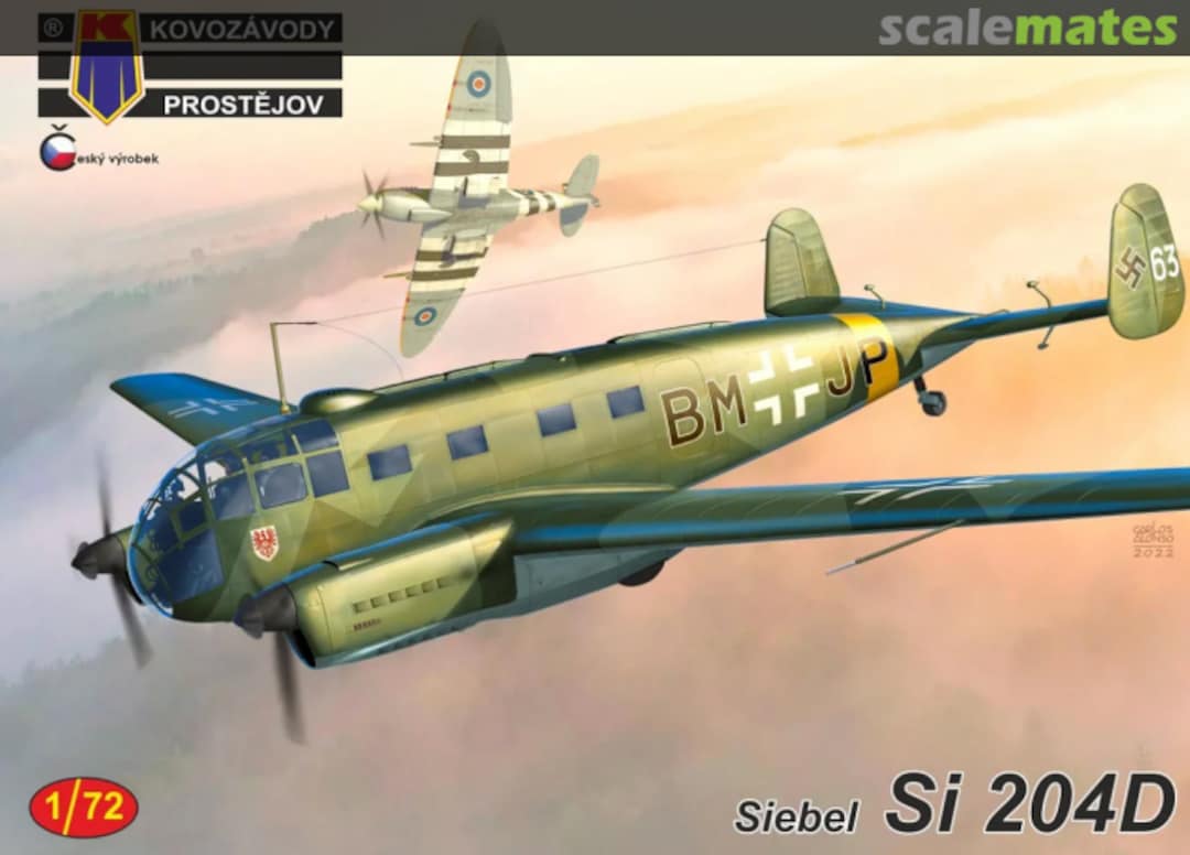 Boxart Siebel Si 204D KPM0331 Kovozávody Prostějov