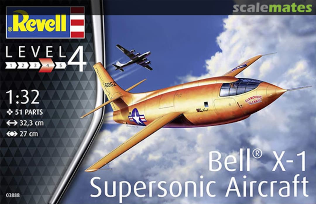 Boxart Bell X-1 03888 Revell Boxart Bell X-1 03888 Revell