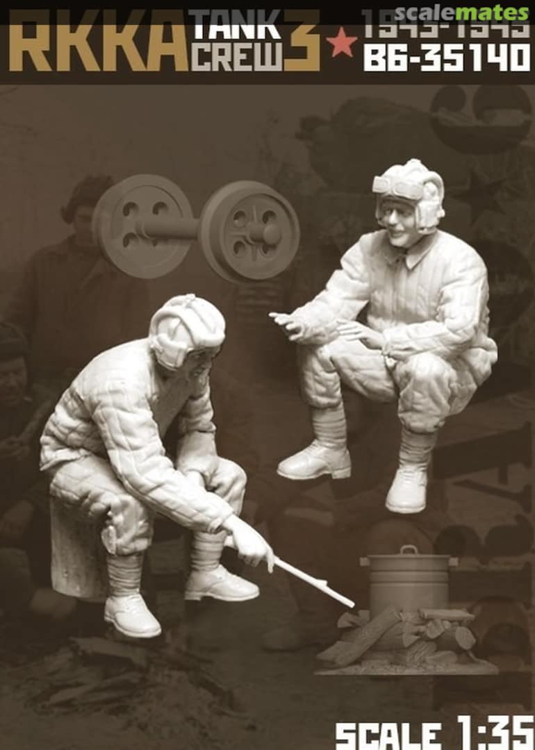 Boxart RKKA Tank Crew #3 - 1943-45 B6-35140 Bravo-6 Boxart RKKA Tank Crew #3 - 1943-45 B6-35140 Bravo-6
