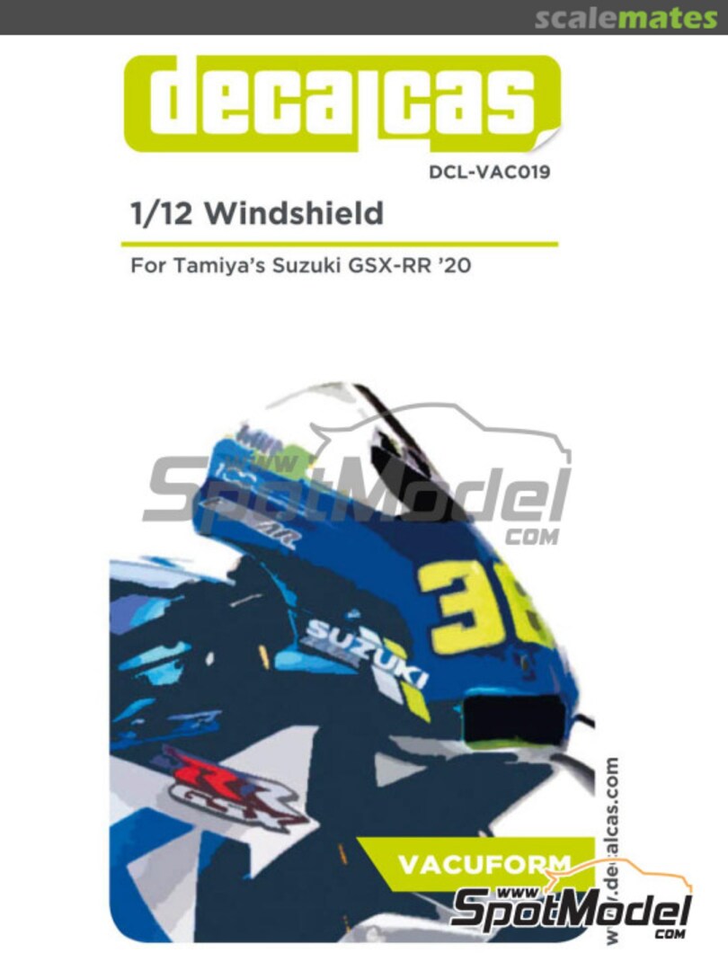 Boxart Suzuki GSX-RR Windshield DCL-VAC019 Decalcas Boxart Suzuki GSX-RR Windshield DCL-VAC019 Decalcas