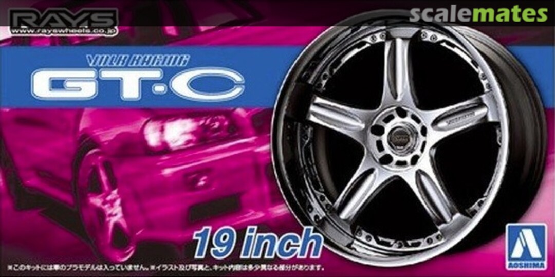 Aoshima Volk Racing GT-C 19 inch Aoshima Volk Racing GT-C 19 inch