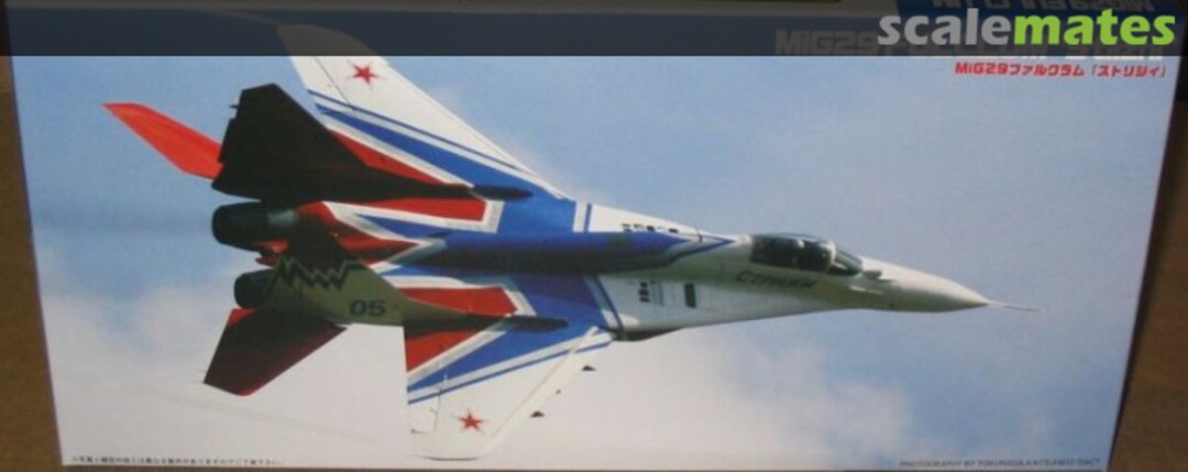 Boxart MiG-29 Fulcrum 72169 Fujimi Boxart MiG-29 Fulcrum 72169 Fujimi