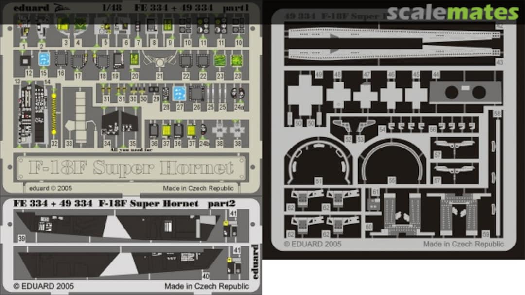 Boxart F/A-18F Super Hornet Interior 49334 Eduard