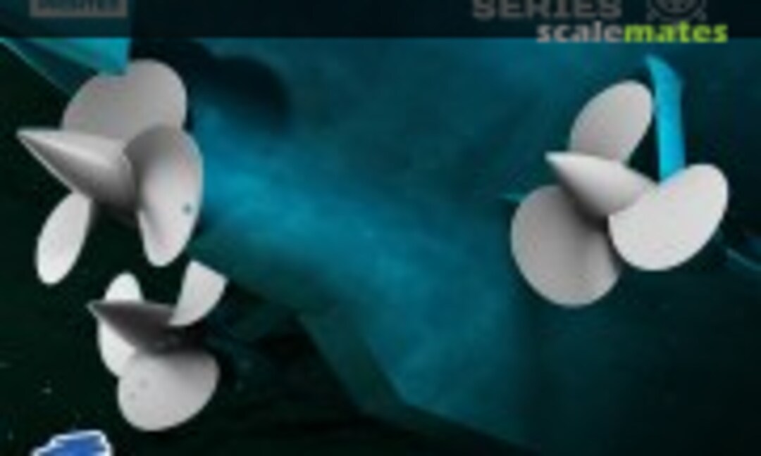 1:350 Propellers for Bismarck, Scharnhorst, Gneisenau, Tirpitz (Spalah SP01553) SP01553
