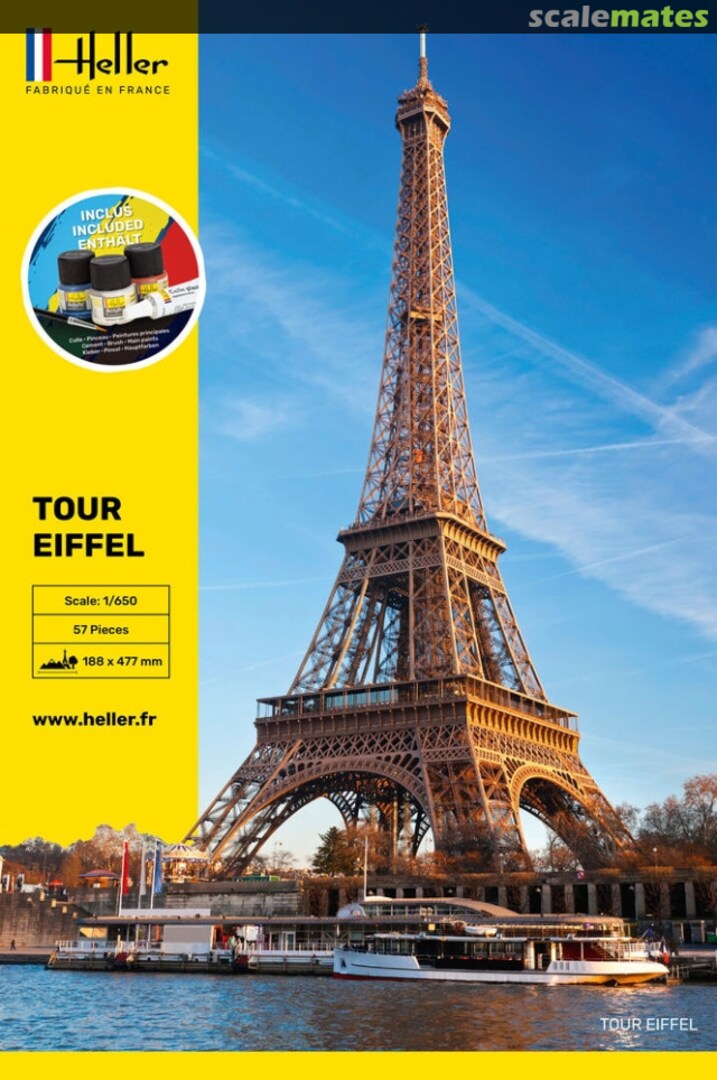 Boxart Tour Eiffel - Starter Set 57201 Heller Boxart Tour Eiffel - Starter Set 57201 Heller
