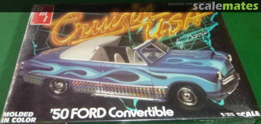 Boxart '50 Ford Convertible 2256 AMT Boxart '50 Ford Convertible 2256 AMT
