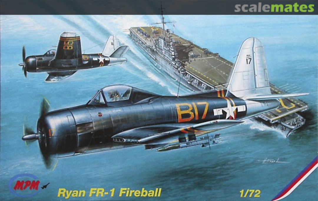 Boxart Ryan FR-1 Fireball 72040 MPM Production Boxart Ryan FR-1 Fireball 72040 MPM Production