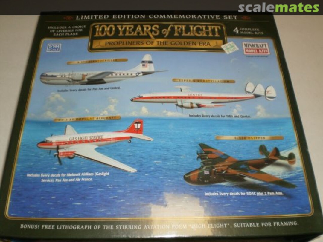 Boxart Propliners of the Golden Era 20001 Minicraft Model Kits Boxart Propliners of the Golden Era 20001 Minicraft Model Kits