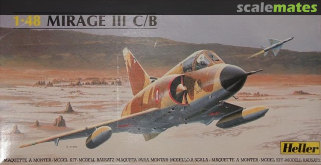 Boxart Mirage III C/B 80411 Heller Boxart Mirage III C/B 80411 Heller