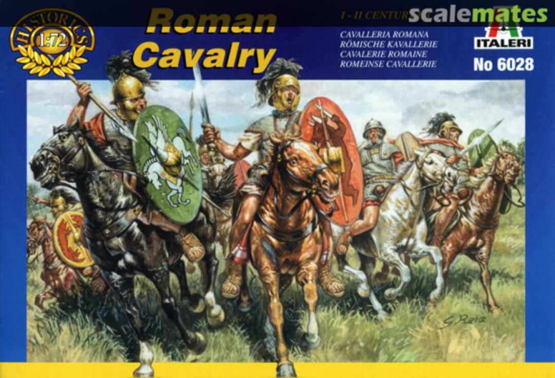 Boxart Roman Cavalry 6028 Italeri