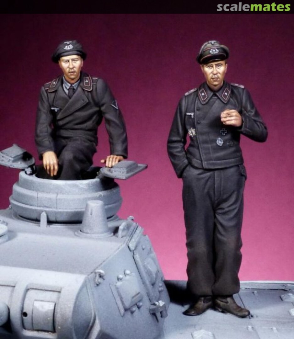 Boxart German Waffen SS / Heer Tank /SPG Crewman SET 35157 The Bodi Boxart German Waffen SS / Heer Tank /SPG Crewman SET 35157 The Bodi