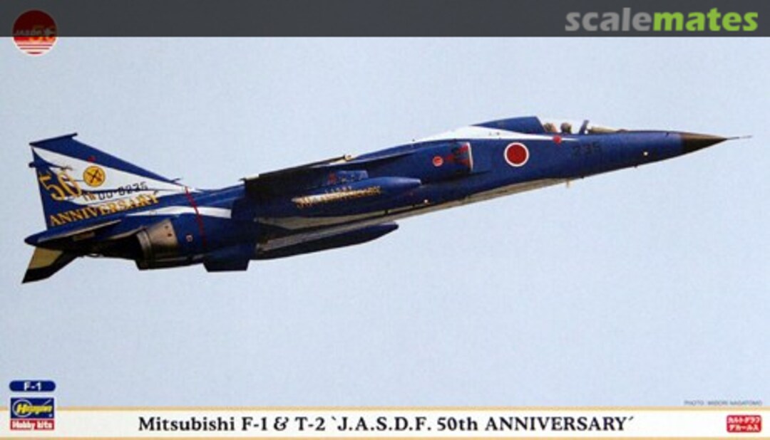 Boxart Mitsubishi F-1 & T-2 `J.A.S.D.F. 50th Anniversary´ 00763 Hasegawa