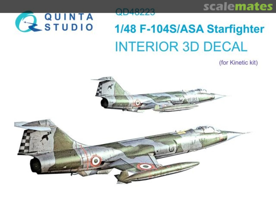 Boxart F-104S/ASA Starfighter 3D decals QD48223 Quinta Studio Boxart F-104S/ASA Starfighter 3D decals QD48223 Quinta Studio
