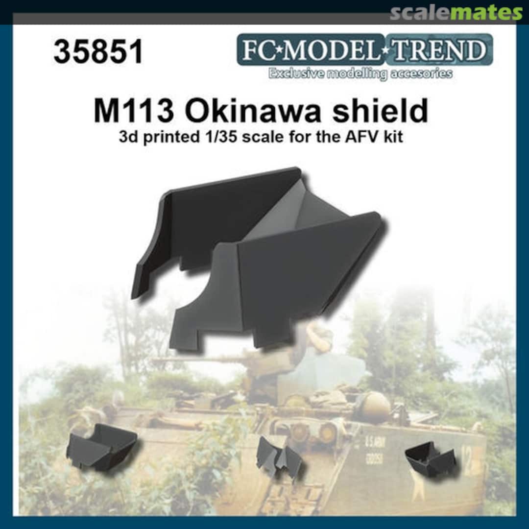 Boxart M113 Okinawa shield 35851 FC Model Trend Boxart M113 Okinawa shield 35851 FC Model Trend