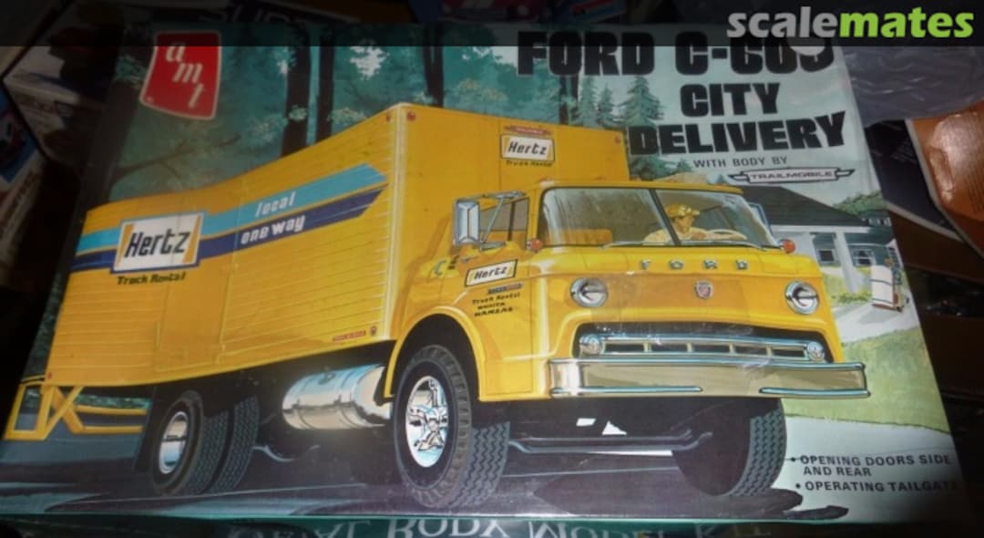 Boxart Ford C-600 CITY DELIVERY T-548 AMT Boxart Ford C-600 CITY DELIVERY T-548 AMT