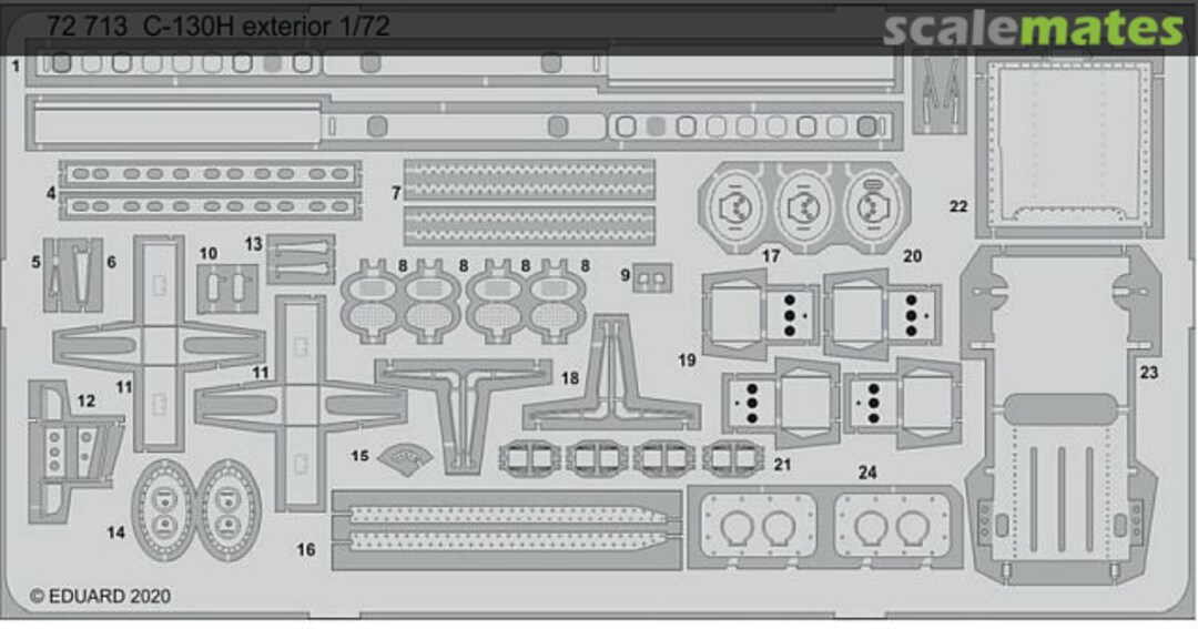 Boxart C-130H Exterior 72713 Eduard