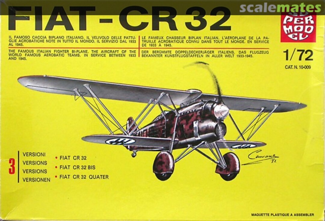 Boxart Fiat-CR 32 10-009 Supermodel Boxart Fiat-CR 32 10-009 Supermodel