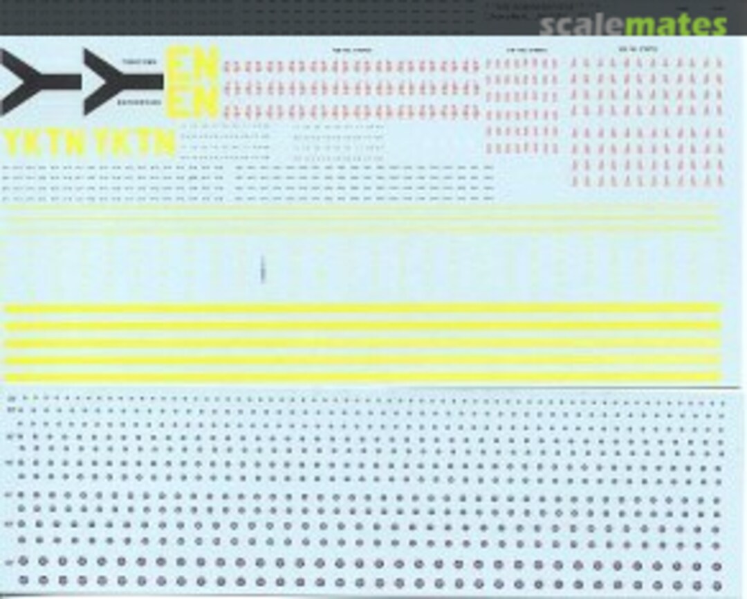 Boxart Decals für CV-5 und CV-6 700-26 Starfighter Decals