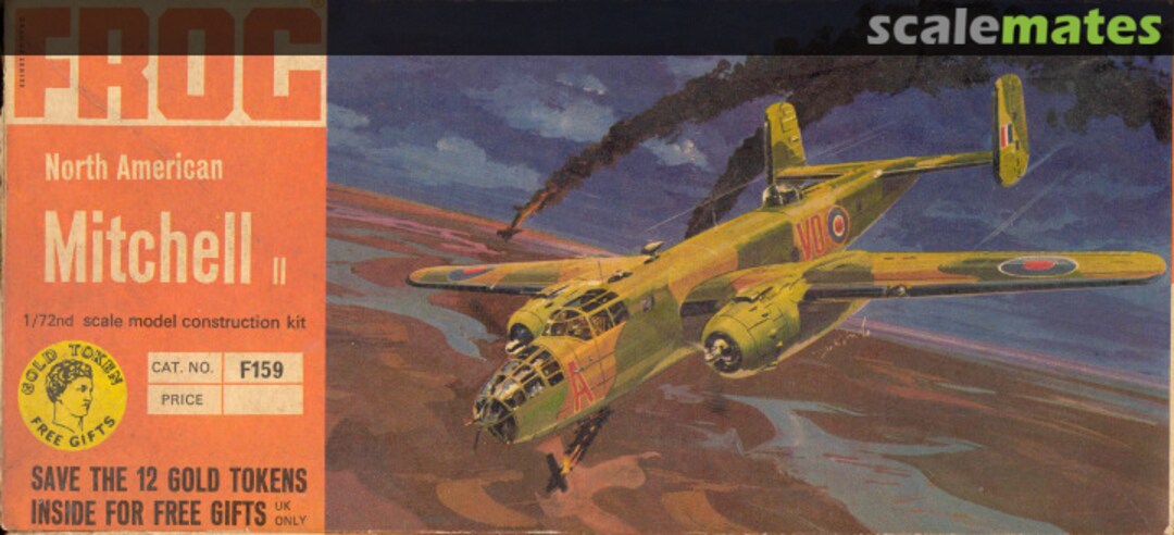 Boxart North American Mitchell II F159 FROG Boxart North American Mitchell II F159 FROG