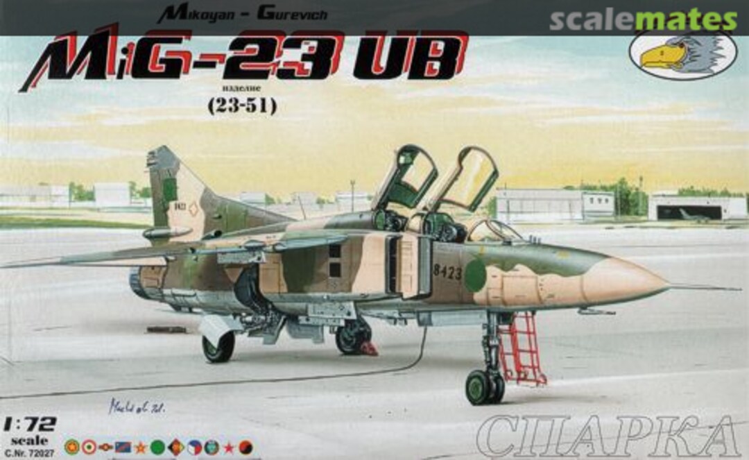 Boxart MiG-23 UB 72027 R.V.Aircraft Boxart MiG-23 UB 72027 R.V.Aircraft